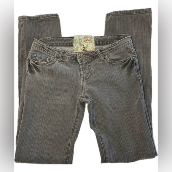 ‘Celebrity Pink’ Gray Low Rise Jeans - Picture 13 of 15